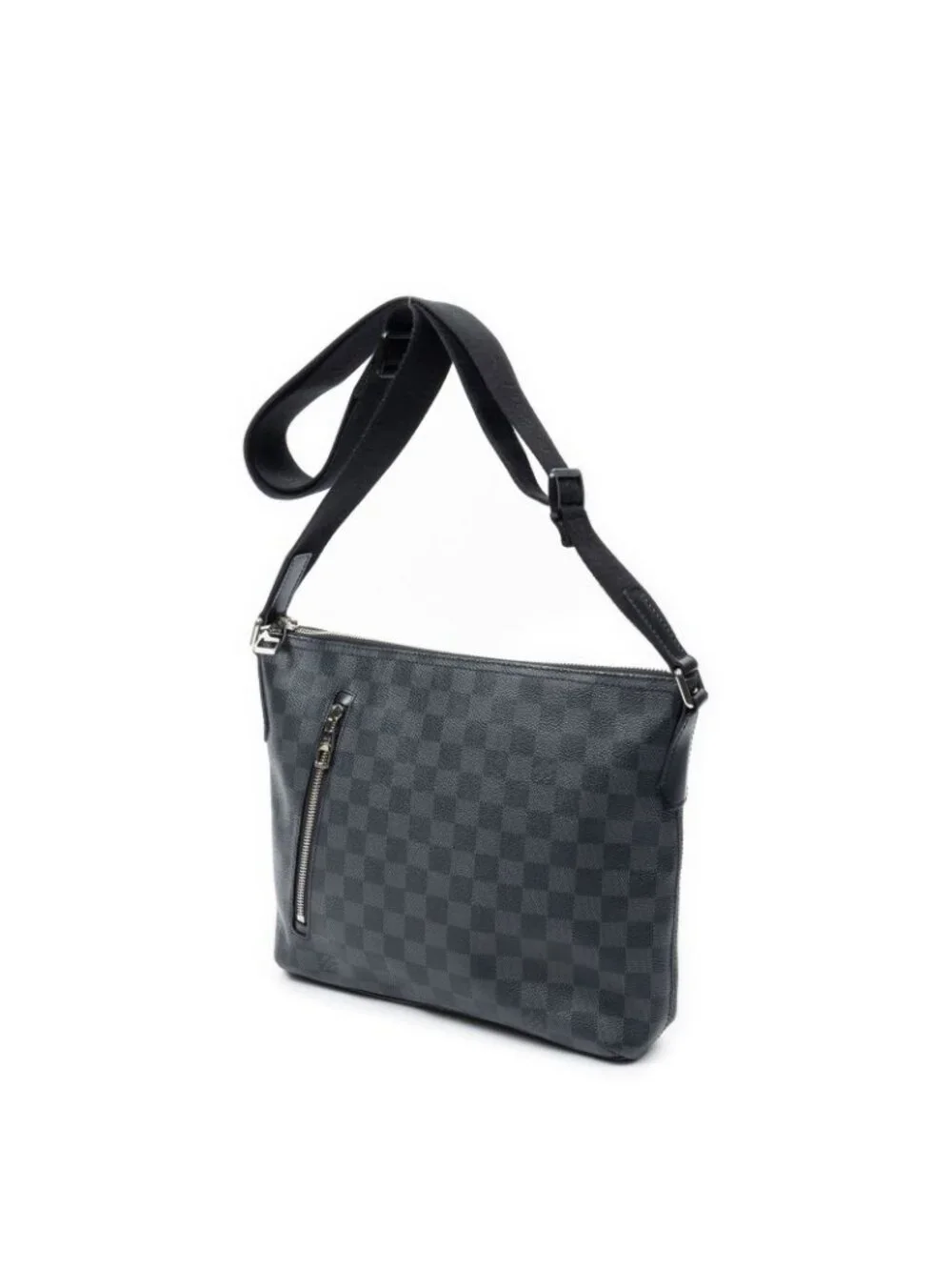 Louis Vuitton Mick Black Gray Damier Graphite Messenger